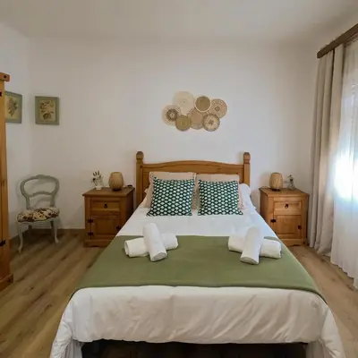 Cama o camas de una habitación en La Cantera
