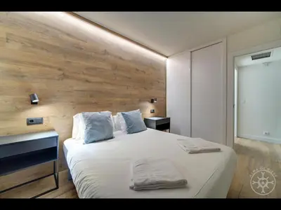 Cama o camas de una habitación en NUVOLET de Alma de Nieve
