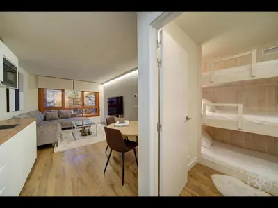 Una cocina o zona de cocina en NUVOLET de Alma de Nieve
