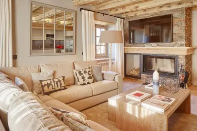 Zona de estar de Pleta Baqueira Luxe 10 by FeelFree Rentals
