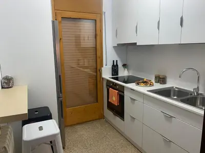 Una cocina o zona de cocina en Cal Nas Ratat