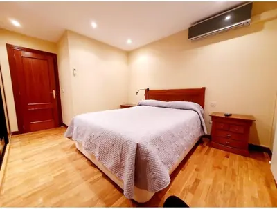 Cama o camas de una habitación en Casa Pelín
