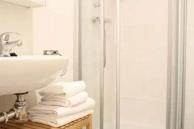 Un baño de Aloha Apartamentos