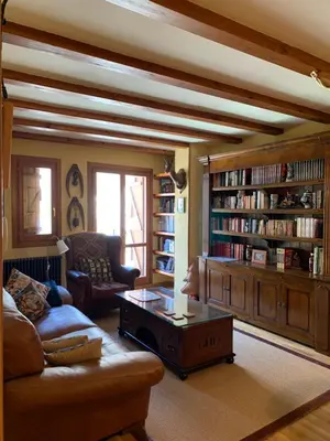 Biblioteca en el apartamento
