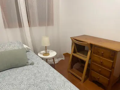 Cama o camas de una habitación en Callau Jaca