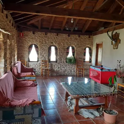 Zona de estar de Masia Del Aragones