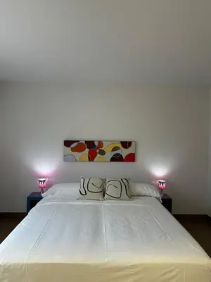 Cama o camas de una habitación en Yvacas 1A
