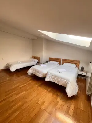 Cama o camas de una habitación en Maixa etxea