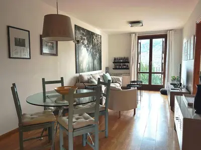Zona de estar de Apartamento Linar l Wifi l Vistas l P & Trastero