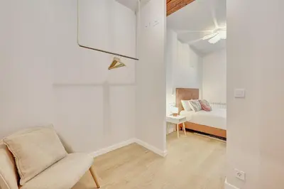 Cama o camas de una habitación en Tothom by Clabao