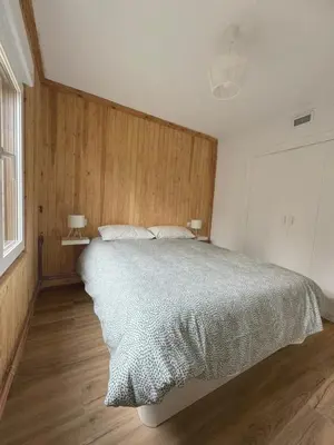 Cama o camas de una habitación en Pico Cerler
