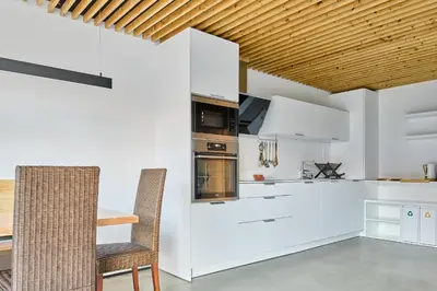 Una cocina o zona de cocina en Casa de la paz en el Valle de Tena