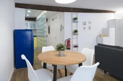 Una cocina o zona de cocina en Apartamento Dormitalería