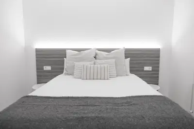 Cama o camas de una habitación en Apartamento Dormitalería