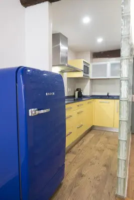Una cocina o zona de cocina en Apartamento Dormitalería