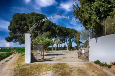 Plano de Masia el Carlos Private Pool - Cinema - AC - Game room