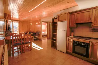 Una cocina o zona de cocina en Refugio del Molino