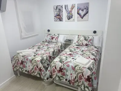 Cama o camas de una habitación en El Rincon de Calatayud