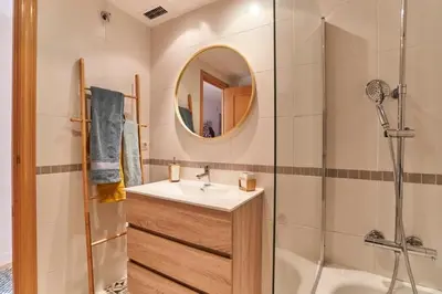 Un baño de Lovely Duplex with Beatiful views in Panticosa