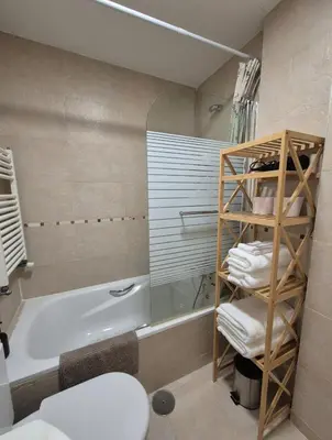 Un baño de Las Margas Apartamento