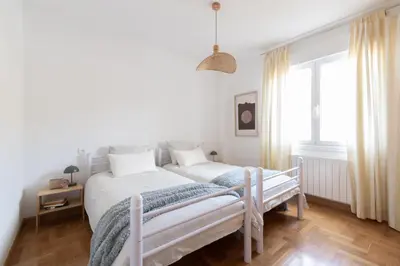 Cama o camas de una habitación en Yesa by Clabao