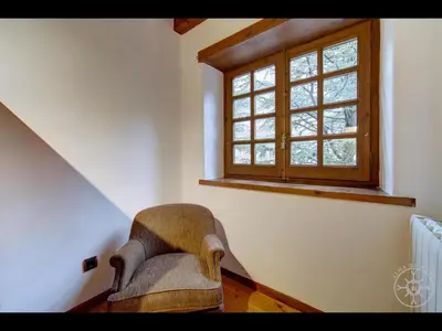 Zona de estar de CASA SALIENT de Alma de Nieve