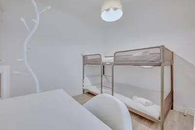 Cama o camas de una habitación en La esquina de Blas by Clabao