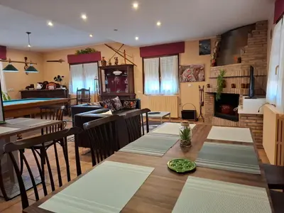 Zona de estar de Casa Rural Mirador del Águila