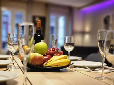 Comida en o cerca de este apartamento