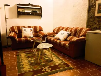 Zona de estar de Cal Carlà de Belltall
