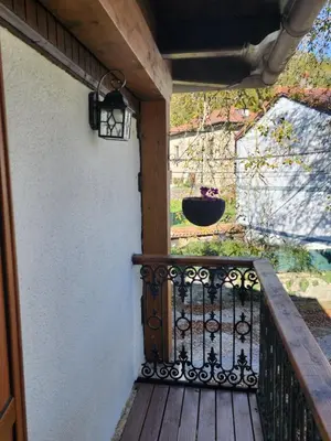 Un balcón o terraza de Apartamentos Rurales Balisa