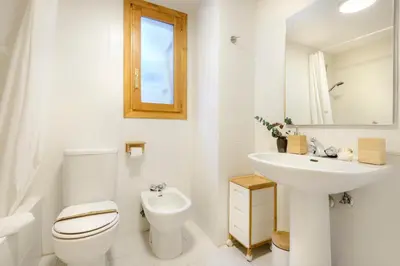 Un baño de Alojamiento Aspe Arañones Canfranc