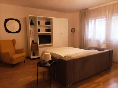 Una televisión o centro de entretenimiento en Alba I Jaca