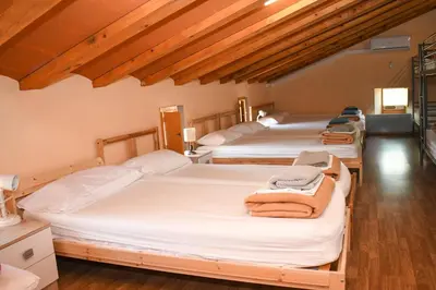 Cama o camas de una habitación en CASÓN SALTO DE ROLDÁN