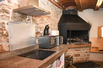 Una cocina o zona de cocina en CASÓN SALTO DE ROLDÁN