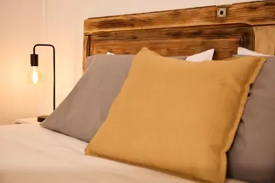 Cama o camas de una habitación en Apartamento Escalona Ordesa