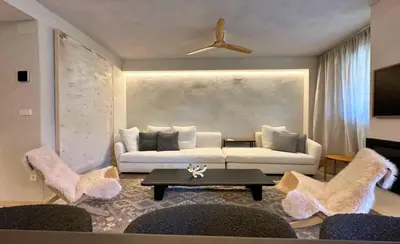 Cama o camas de una habitación en Foratata 22: Exclusivo refugio en Biescas