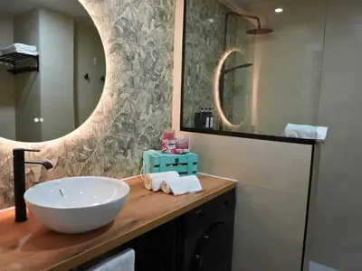 Un baño de Apartamento TudeRural