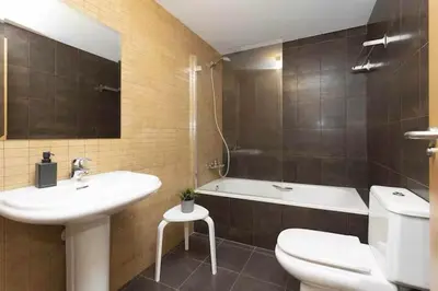Un baño de Balcón de Saras en Panticosa