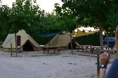 Plano de Camping El Roble