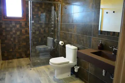 Un baño de Camping El Roble