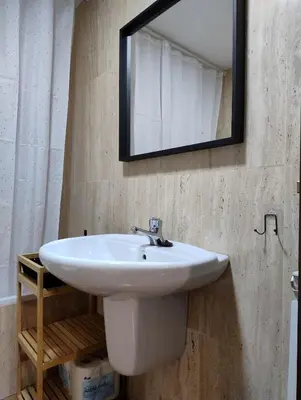 Un baño de El rincón del Pirineo
