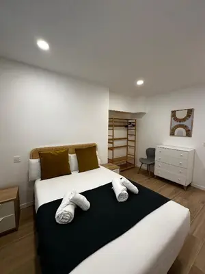 Cama o camas de una habitación en VTZ Los Balcones del Casco