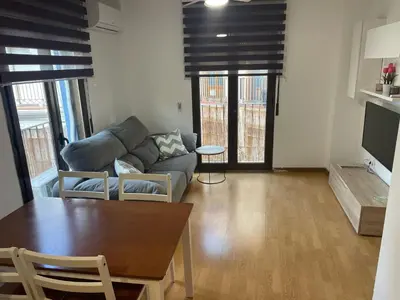Zona de estar de El Bombón de Calatayud