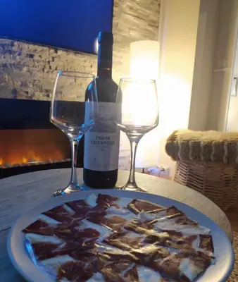 Bebidas en Duplex con jardín en Pamplona