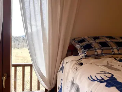 Cama o camas de una habitación en Dúplex d'Ainet - Vall de Cardós - L'Amfitriona