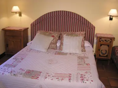 Cama o camas de una habitación en La Fabrica Casa Rural
