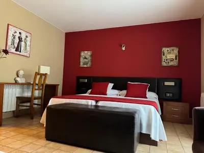 Cama o camas de una habitación en Hotel Guara Inlukā