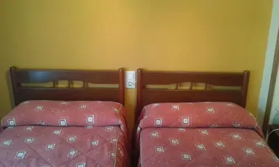 Cama o camas de una habitación en Casa Jabonero