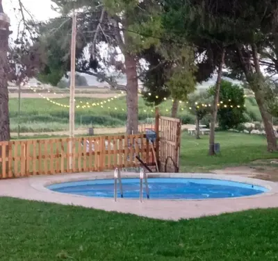 Jardín al aire libre en Casa rural Cal Dalfo